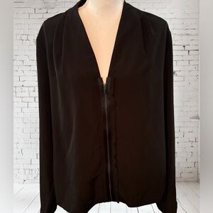 Halston blouse, or outer shell, size extra large